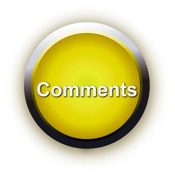 Button comments — Stock Vector