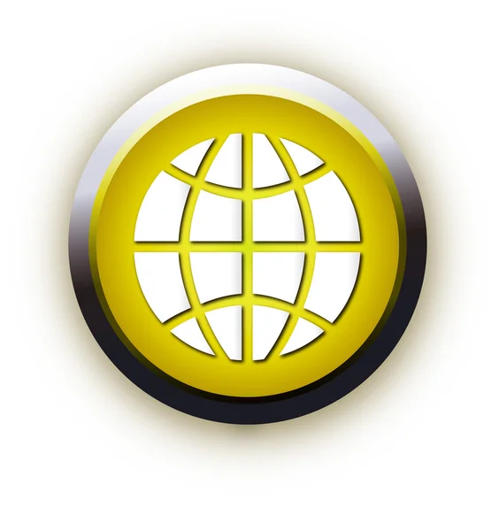 Znak ikona przycisku — Wektor stockowy