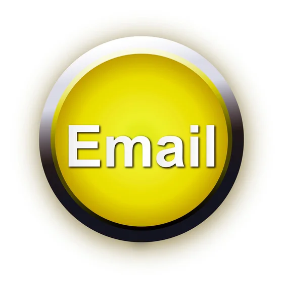 电子邮件按钮 免版税图库插图