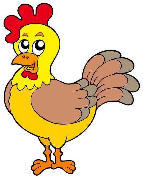 Cartoon chicken — Stock Vector