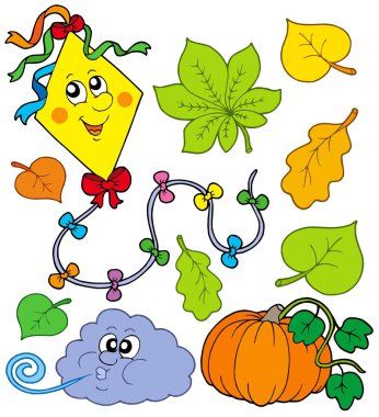 Autumn collection 1 clipart