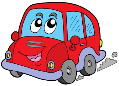 Cartoon car clipart