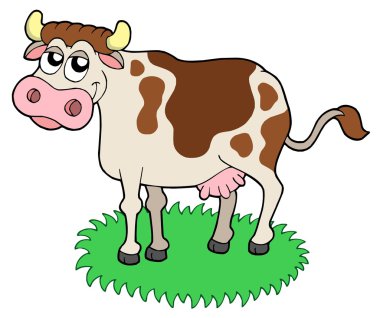 Cute cow clipart