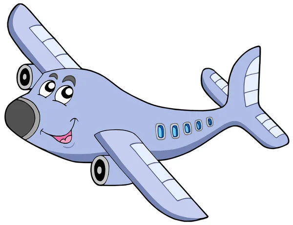 Αεροπλάνο κινουμένων σχεδίων — Διανυσματικό Αρχείο