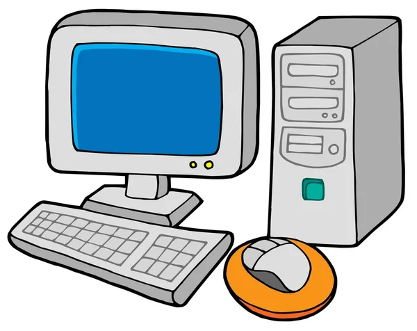 Computer 2 — Stockvector