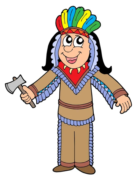 Roztomilý apache — Stockový vektor