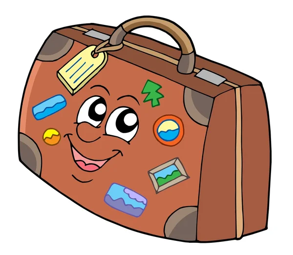 Jolie valise — Image vectorielle