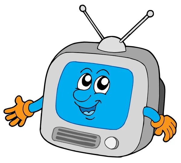 Cute television — Stock Vector