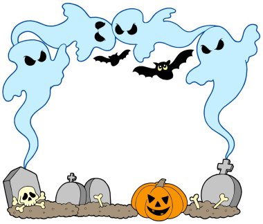 Ghost frame clipart