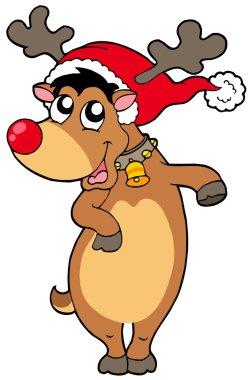 Christmas reindeer clipart