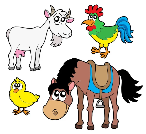 Колекція фермерських тварин 2 — стоковий вектор