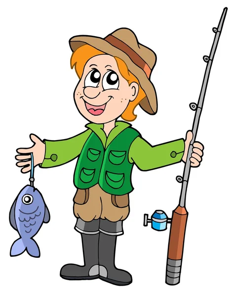 Рибалки з стрижень — стоковий вектор