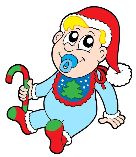 Рождественский ребенок — стоковый вектор