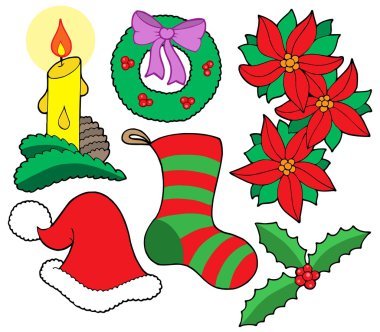 Isolated Christmas images clipart