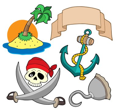 Pirate collection 4 clipart