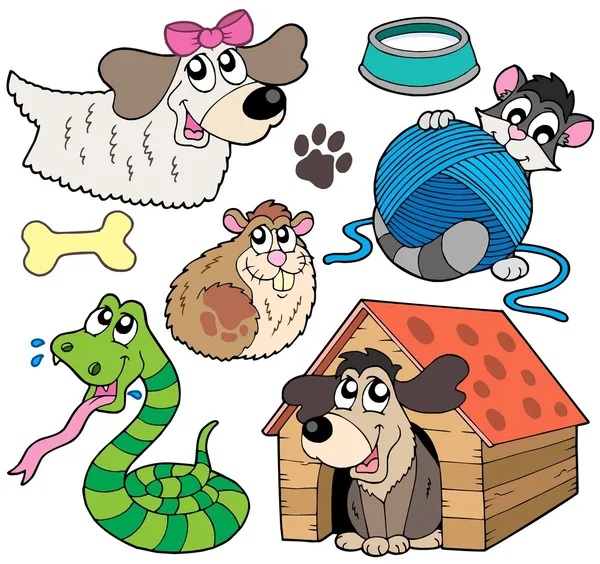 Pet collection 2 — Stock Vector
