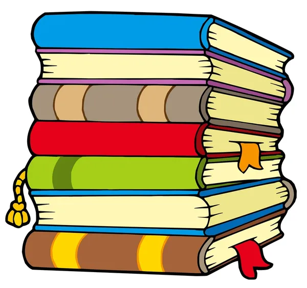 Σωρός βιβλίων — Διανυσματικό Αρχείο