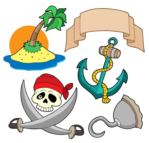 Collection pirate 4 — Image vectorielle