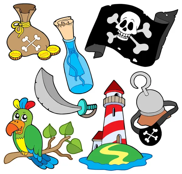 Collection pirate 6 — Image vectorielle