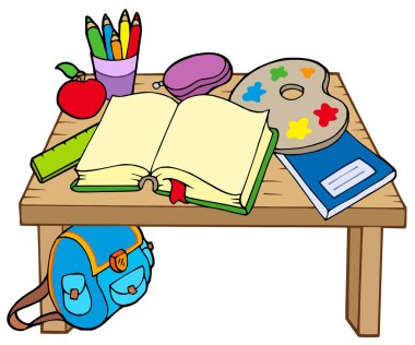 School table 2 clipart