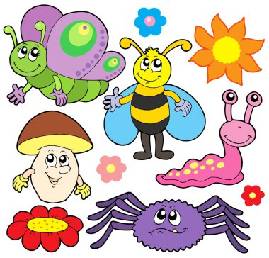 Small animals collection 6 clipart