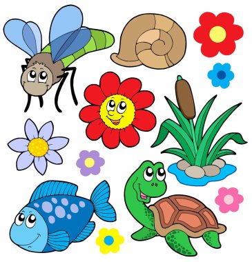 Small animals collection 5 clipart