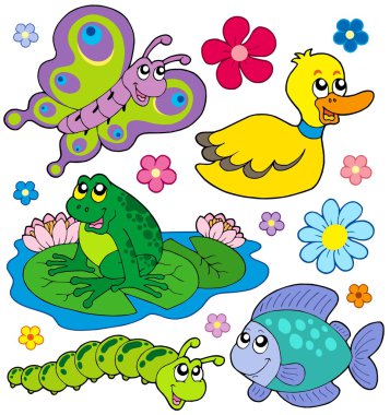 Small animals collection 8 clipart