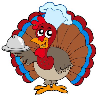 Turkey chef clipart