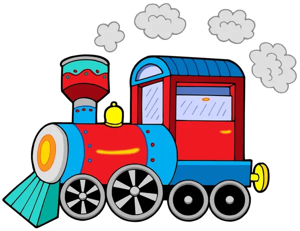 Пар локомотив — стоковий вектор