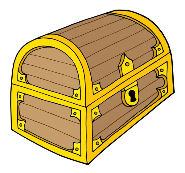 Treasure chest vector illustration — Stock Vector