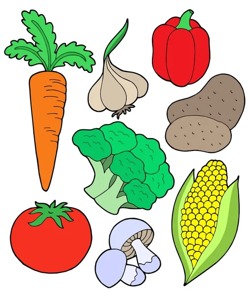 蔬菜集合 — 图库矢量图片
