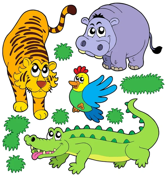 ZOO animals collection 5 — Stock Vector