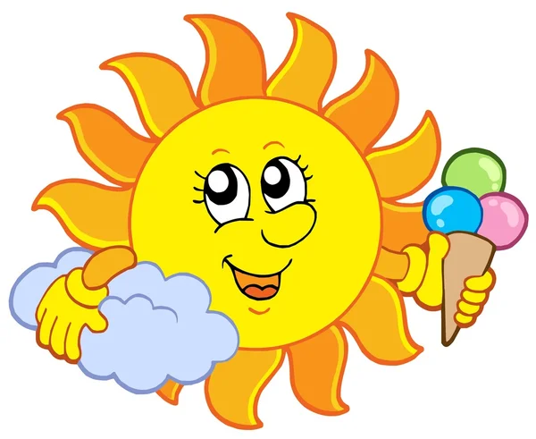 Happy sun Vector Art Stock Images | Depositphotos