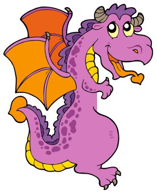 Lurking dragon clipart