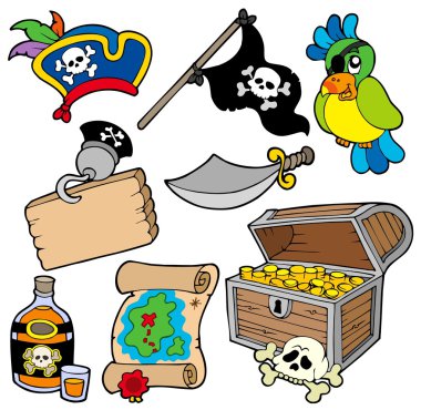 Pirate collection 10 clipart