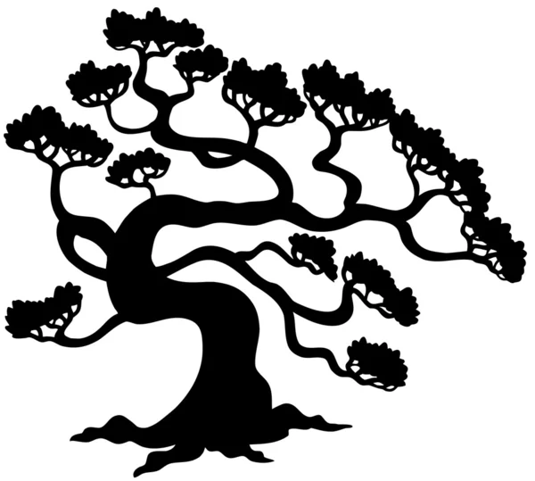 松树的轮廓 — 图库矢量图片