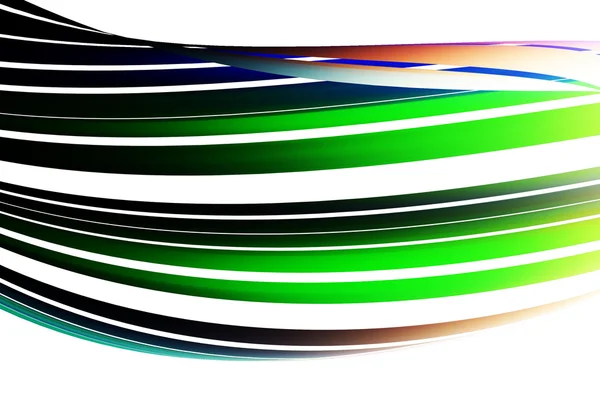 Multicolored abstract wave — Stock Photo, Image