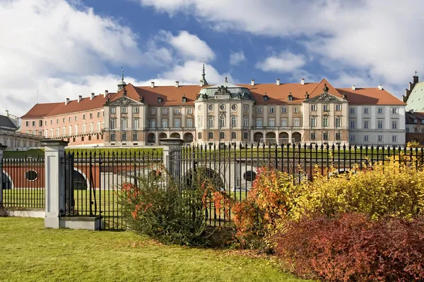 Kungliga slottet i Warszawa Royaltyfria Stockfoton