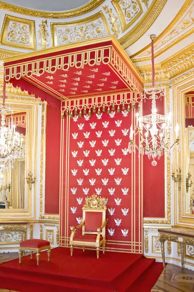Lengyel király trónra — Stock Fotó