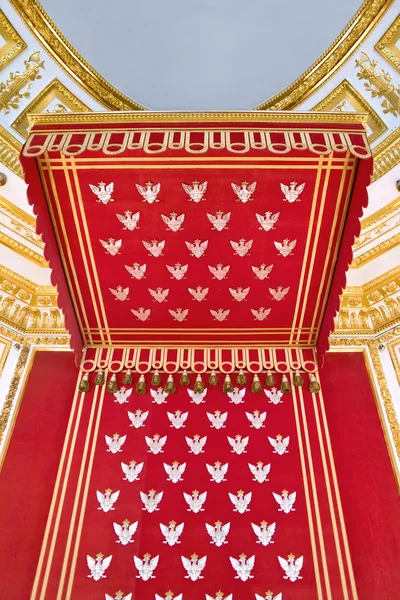 Tronen av polska konungen - canopy — Stockfoto