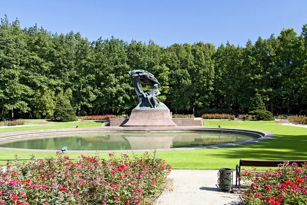 Памятник Фредерику Шопену — стоковое фото