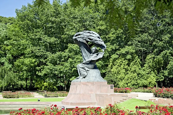Monumento di Frederick Chopin — Foto Stock