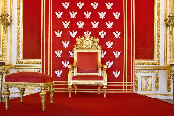 波兰国王的宝座 图库图片