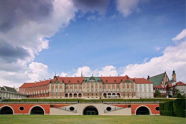 Royal Castle in Warsaw. clipart