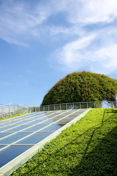 Ecologische modern gebouw — Stockfoto