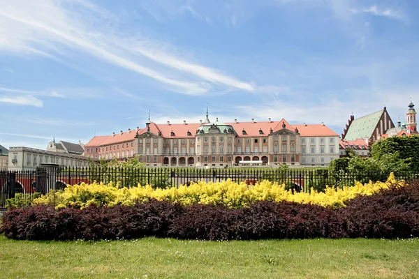 Královský palác ve Varšavě. — Stock fotografie