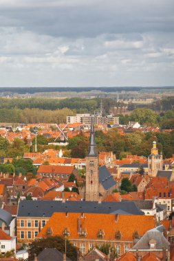 Bruges panorama görünüm