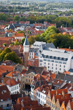Bruges panorama görünüm