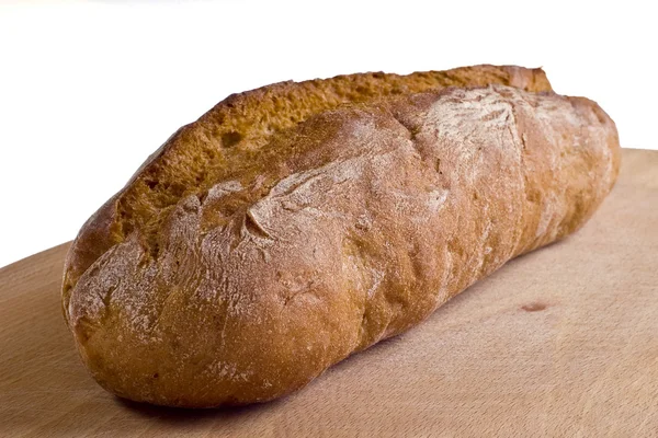 Bröd - mat på trä - frukost — Stockfoto