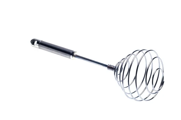 Silver whisk — Stock Photo, Image